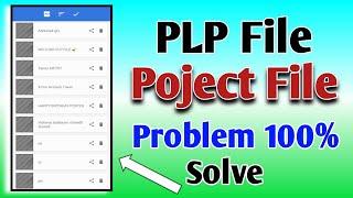 how to make pixellab PLP file not showing problem !! pixellab Poject not working !!