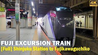 [Full 2 hours]  FUJI EXCURSION - JAPANESE LIMITED TRAINSShinjuku Station to Kawaguchiko Mt Fuji