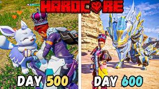 I Survived 600 Days In  PALWORLD In HARDCORE MODE In HINDI Part -6