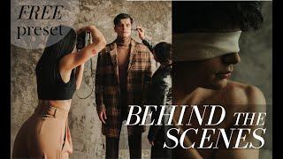 BEHIND THE SCENES-MAN EDITORIAL + FREE PRESET️/ In spanish with english sub by Angela Garcia