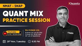 NMAT & SNAP 2024 Quants Practice Session | Most Important Quant Questions for NMAT & SNAP