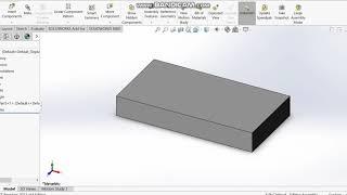 How to Show / Hide component in Solidworks Motion