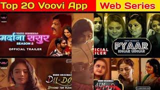 Top 20 Voovi App Web Series List | Voovi App Web Series