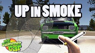 SMOKING AND FISHING! - MY SUMMER CAR BETA