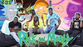 Morty Is Crazy! Rick and Morty 5 x 1 " Mort Dinner Rick Andre" Reaction/Review