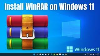 How to Download WinRAR | Download for laptop windows 11 Quick and Easy Guide! 