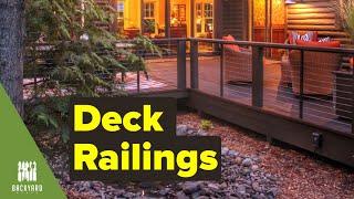 Deck Railing Ideas | Backyardscape