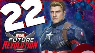 MARVEL FUTURE REVOLUTION Full Walkthrough Part 22 Captain America Avengers Endgame! (Mobile)