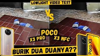 Video Camera Poco X3 Pro VS Poco X3 NFC Lowlight Test | Camera Poco X3 Pro VS Poco X3 NFC Night Test