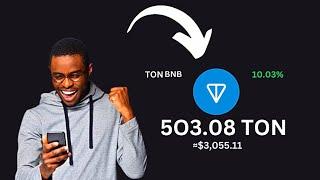 TONCOIN Airdrop - Claim Free $500 TonCoin On Telegram | How To Withdraw Toncoin To Trust Wallet