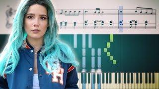 WITHOUT ME (Halsey) - Piano Tutorial + SHEETS