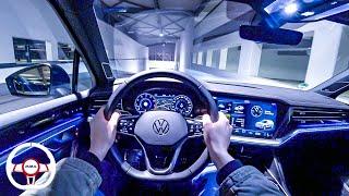 2023 VW TOUAREG V6 TSI „EDTION 20“ NIGHT POV DRIVE Onboard (60FPS)