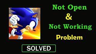 How to Fix Sonic Forces App Not Working Problem | Sonic Forces Not Opening Problem in Android & Ios