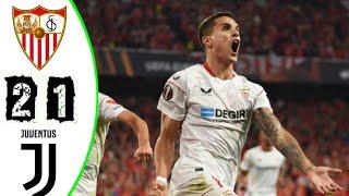 Sevilla Vs Juventus 2-1 All Goals Highlights UEFA Europa League 2023