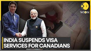 Indian visa services in Canada suspended | India-Canada row | World News | WION