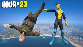 24 Hours as Invincible Hitman in GTA 5 RP..