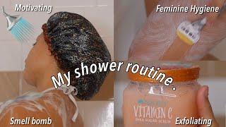 MY SHOWER ROUTINE *MOTIVATING* ||THE BEST FEMININE HYGEINE PRODUCTS, & TECHNIQUES|| Ft.LizaCosmetics