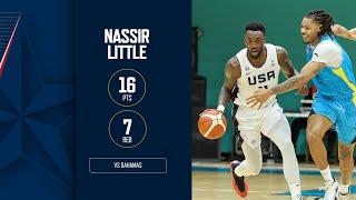 Nassir Little Drops 16 pts vs Bahamas | 2025 FIBA AmeriCup Qualifier | Feb. 23, 2025