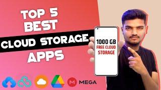 Top 5 Best Cloud Storage Apps for Android in 2022 | Free Cloud storage Apps | Tech hence