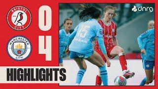 Bristol City 0-4 Manchester City Women | Highlights