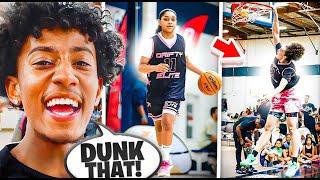 I FORMED THE GREATEST GIRLS AAU TEAM ON THE PLANET! (SHE DUNKED)