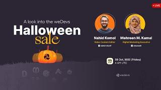 A Look into the weDevs Halloween sale - Get up to 50% OFF on all weDevs Product