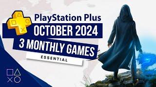 PlayStation Plus Essential October 2024 Monthly Games | PS Plus October 2024