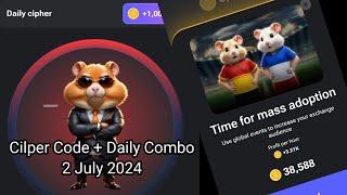 Cipher Morse Code & Daily Combo 2 July Hamster Kombat Token Cracked 6000000 Hamster Tokens Free 2024