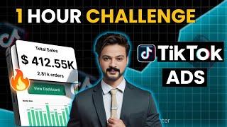 1 Hour TikTok Ads Challenge: How I Made 71 Orders in 60 Minutes with Shopify Dropshipping!