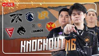 BIG MATCH! RRQ HOSHI VS VAMOS  - KNOCKOUT STAGE DAY 1. W/ R7 , XIN| TOP UP DI vyntopup.com