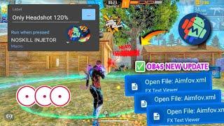 Free fire aimbot Apk ️ Macrodroid sensi | red button free fire 