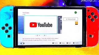 How To Download YouTube App on Nintendo Switch OLED