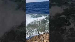 Rough waves in the Red Sea #ocean #sea