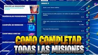 COMO COMPLETAR TODAS LAS MISIONES DE GRADO 3 DE JUJUTSU KAISEN EN FORTNITE