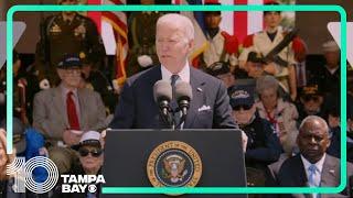 President Biden speaks in Normandy on 80th Anniversary of D-Day