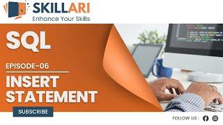 #6 Insert Statement | How to insert multiple records in a SQL Table | using single insert statement