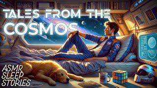 Space Adventures from Across the Galaxy | Cozy British ASMR | Sci-fi Bedtime Stories