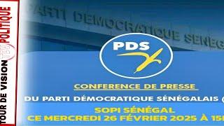 Direct: Conférence de presse PDS