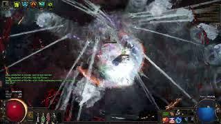 CWDT Ice Spear on Uber Sirus, Necropolis league, 3.24