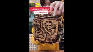 Mecanigma Steampunk Puzzle Box: An award-winning puzzle by NKD