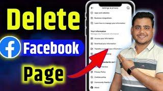 Facebook Page kaise Delete Kare | Facebook Page Delete Kaise Kare | How To Delete Facebook Page 2024