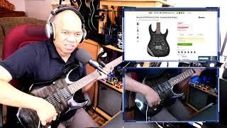 Ibanez Gio GRX70QA Electric Guitar Review by Pure (Transparent Black Sunburst)