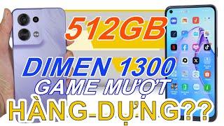 Mua thử OPPO Reno8 5G giá 3 triệu shopee: ĐƯỢC HẲN 512GB, DIMEN 1300, GAME MƯỢT..nhưng HÀNG DỰNG !!!