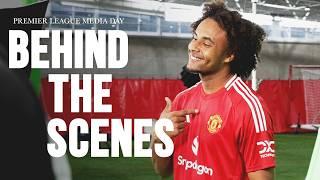 "Bro, Let Me Focus " | Premier League Media Day | BEHIND THE SCENES