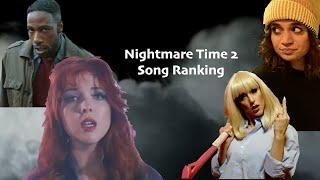 Nightmare Time 2 song ranking | Starkid