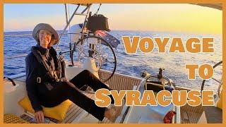 Overnight Voyage to Syracuse: Dodging Storms & Stunning Sunrises ️ - Sailing Helios S02E32