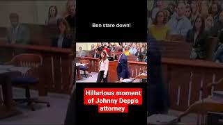 Hilarious moment of Johnny Depp's Attorney 