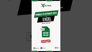 Learn Formula to Separate Data in Excel | Filter Function