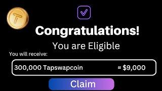 Tapswap New update - How to Withdraw Your Coin To Solana Wallet