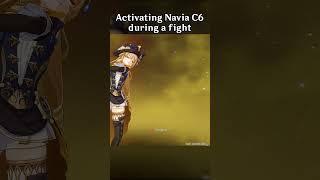 ACTIVATING NAVIA C6 DURING A FIGHT